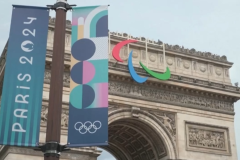चीनी ओलंपिक प्रतिनिधिमंडल पेरिस पहुंचा