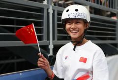 पेरिस ओलंपिक खेलों में चीनी टीम की सबसे युवा सदस्य
