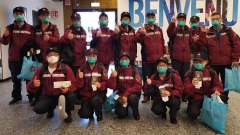 Italia, terzo gruppo di esperti medici riparte per la Cina