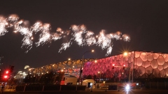 Beijing: spettacolo pirotecnico per la chiusura delle Paralimpiadi