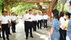 Xi Jinping nel Xinjiang, viaggio d’ispezione a Turpan
