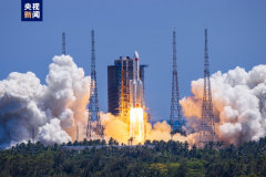 China lança primeiro módulo de laboratório da estação espacial