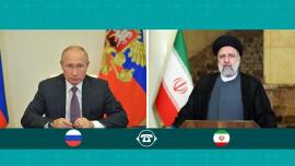 گفت‌وگوی تلفنی رؤسای جمهوری ایران و روسیه