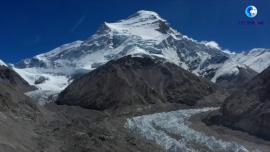 ویدئو|نمای تماشایی از ششمین قله مرتفع جهان