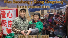 Wan Zuocheng y Xiong Gengxiang: La cocina permanecerá abierta mientras funcione el hospital