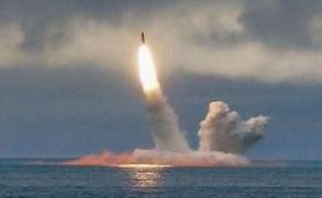 俄新型常规潜艇发射巡航导弹命中1000公里外目标