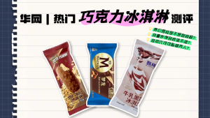 華網(wǎng)測評｜熱門巧克力冰淇淋測評