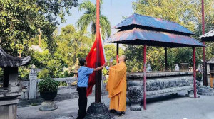 与国同庆！广东省佛教界各大团体、寺院隆重举行升国旗活动和“四进”启动仪式