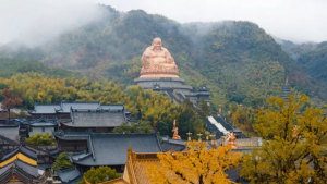 金秋十月，揽雪窦深秋胜境