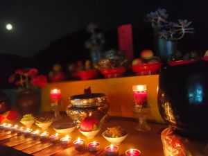 初一供灯丨点亮佛前灯，光照心头惑