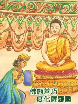 佛施善巧度化萨罗国