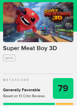 《超级食肉男孩3D》媒体评分解禁!M站均分79