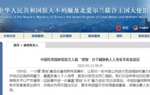 "港独"暴徒在英国袭击中国公民 中使馆:严厉谴责