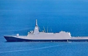 日本新型护卫舰“熊野”号服役 船体更紧凑