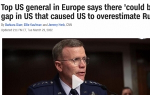 美国欧洲司令部司令：美国“可能”高估了俄军