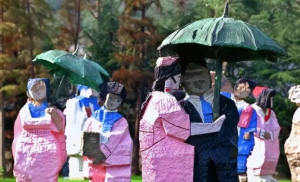 上海一公园回应园内现日本人雕塑群，断章取义故意博取流量
