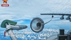 运油-20和歼-15首次空中加油 将使中国航母战力腾飞？