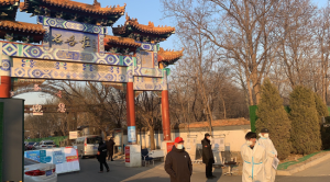 北京朝阳石各庄村全村封闭核酸检测