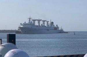 印度阻挠无效，远望五号已靠泊斯里兰卡港口