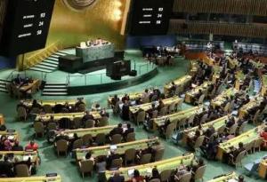 联合国安理会就反对乌东四地公投的决议草案投票
