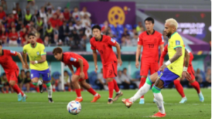 世界杯：巴西4比1胜韩国，1/4决赛将战克罗地亚