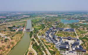 河北沧州：大运河畔添新景