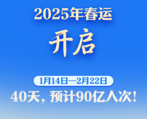 2025年春运，开启