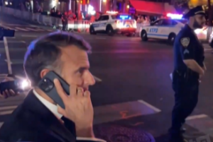 车队被警察拦下 马克龙当场给特朗普打电话"吐槽"