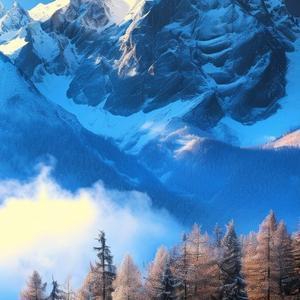 一个人一边看火一边吃瓜