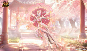 芙蓉盛放，金翠加冕！大师手作50克足金点翠加冕 《魔域》花魁赛今日盛启