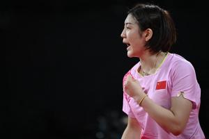 第15金！陈梦夺得乒乓球女单金牌 孙颖莎摘银