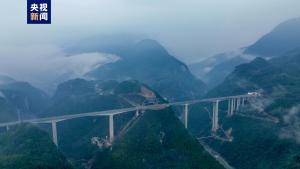 银百高速城开段建成通车 重庆实现“县县通高速”