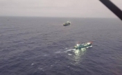 海南西南海域一外籍货船与渔船发生碰撞 8人失联