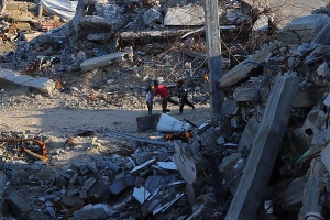 本轮巴以冲突已致加沙地带70945人死亡