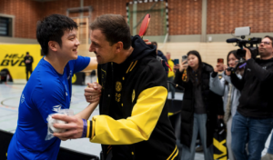 横回来了！横要拿下属于横的胜利！多特蒙德最高规格迎接樊振东