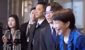 高市尖声问候行90度鞠躬礼迎接，李在明夫妇抵达酒店 日首相故乡亲迎