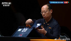 王楚钦主动指出擦边 展现体育精神与职业风范