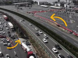 湖北高速首个潮汐服务区投用 创新缓解春运压力