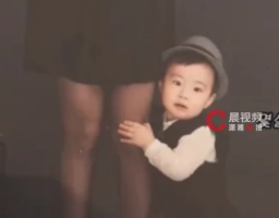 李炳宪李珉廷公开儿子照片 五官长得与父母非常相像