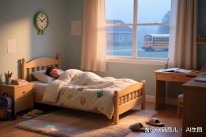 专家：刚开学让孩子赖床几分钟 温柔唤醒更健康