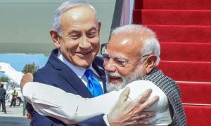 莫迪“力挺”以色列 引发国内民众不满