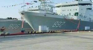 如何看待海军2艘新舰到位 903型补给舰再添新成员