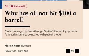 油价上涨或引发连锁反应 推高全球通胀浪潮