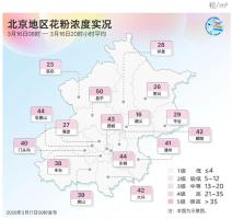 未来3天北京花粉浓度很高 敏感人群需加强防护