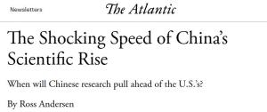外媒热议中国科研实力跃升 主导权与影响力增强