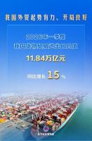 我国外贸起势有力开局良好 进出口创历史新高