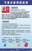 杭州时隔14年再发台风红警 预警升级应对强风暴雨