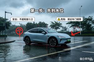 台风过后多地积水：车辆趴窝 大树倒伏 新能源车涉水安全指南