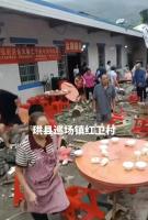 四川升学宴垮塌事故现场画面 喜事变丧事揪心瞬间