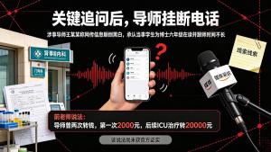 南医大事件涉事导师门诊已约满 真相仍待揭开